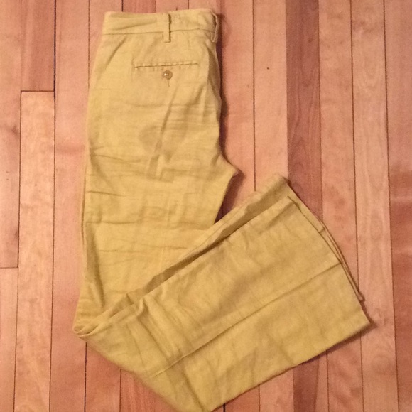 ⚡️price drop⚡️ANTHROPOLOGIE yellow trousers - Picture 1 of 5